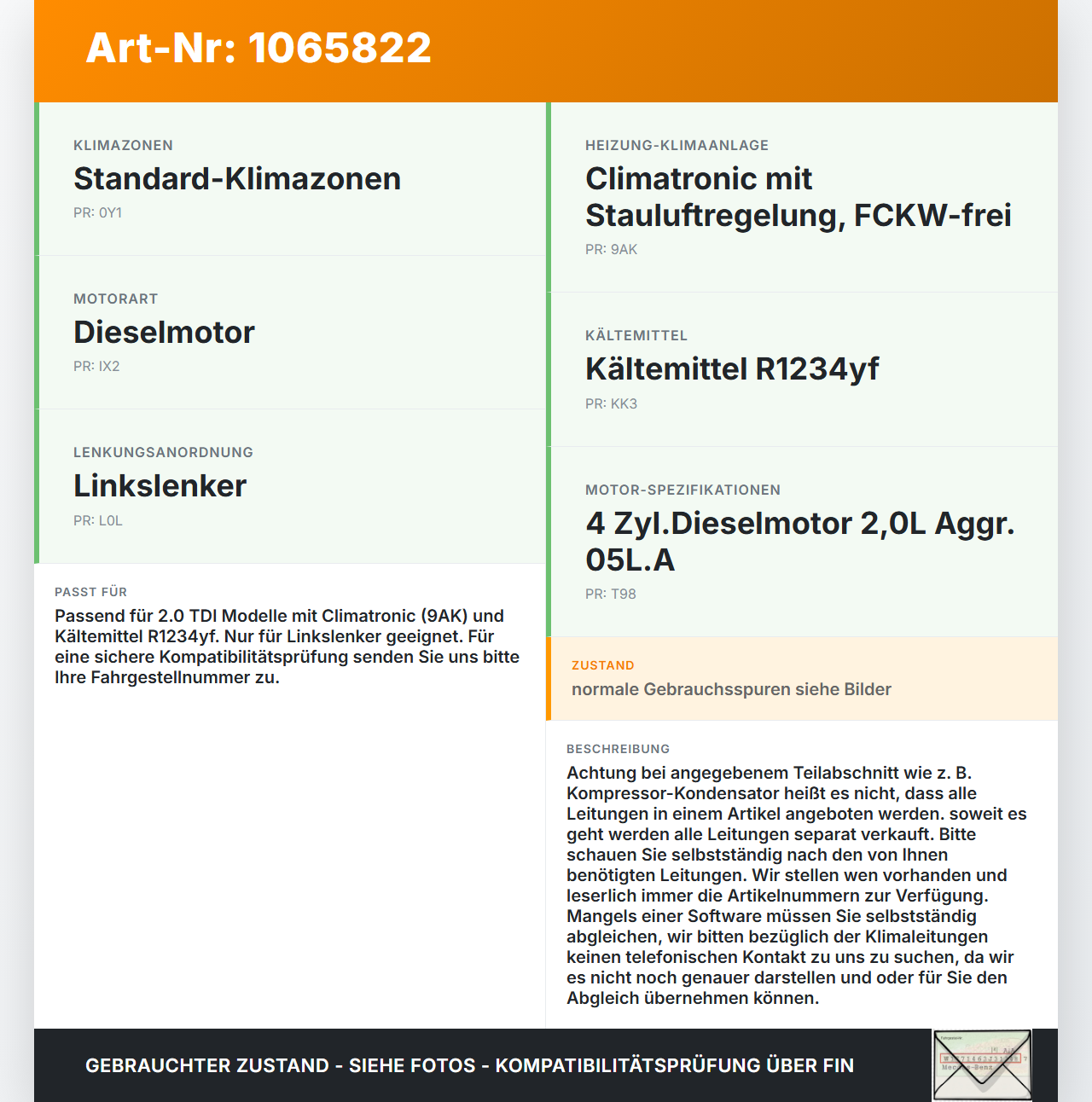 Audi A4 8W 19-24 TDI 2,0 120KW Klimaschlauch Klimaleitung Audi A4 8W 19-24 27.01.2020 8W0816743BL 8W0816743B gebraucht Vorschau 3
