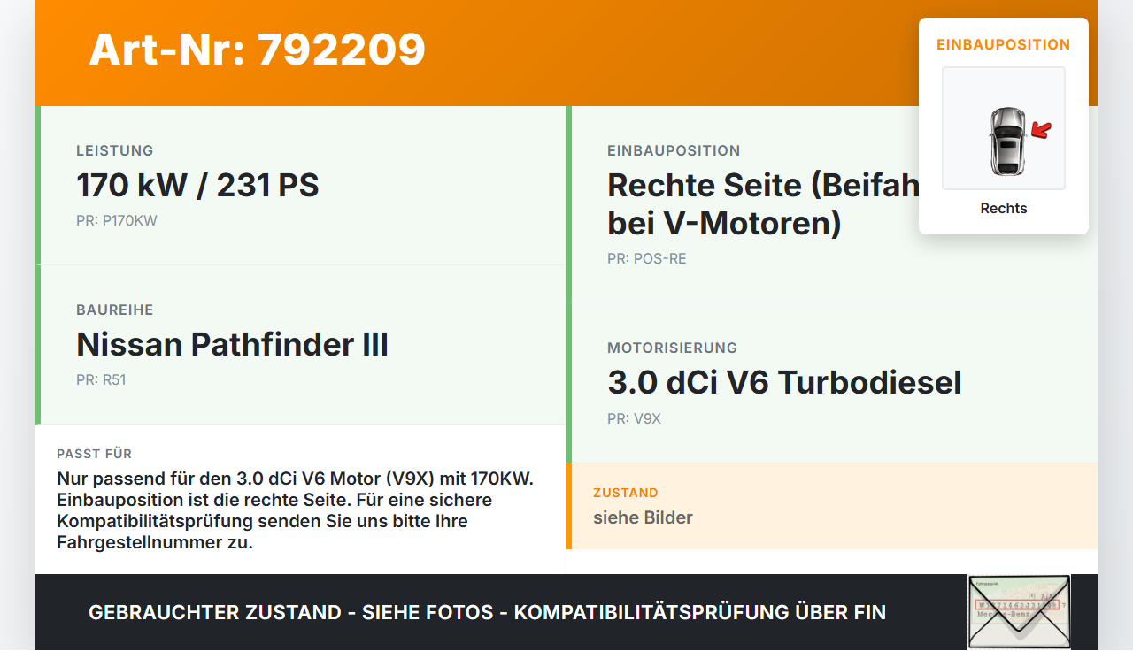 Nissan Pathfinder III R51 07-13 dCi 3,0 170KW V9X661 VQ40DE Ansaugbrücke Ansaugkrümmer Rechts Nissan Pathfinder III... Vorschau 3