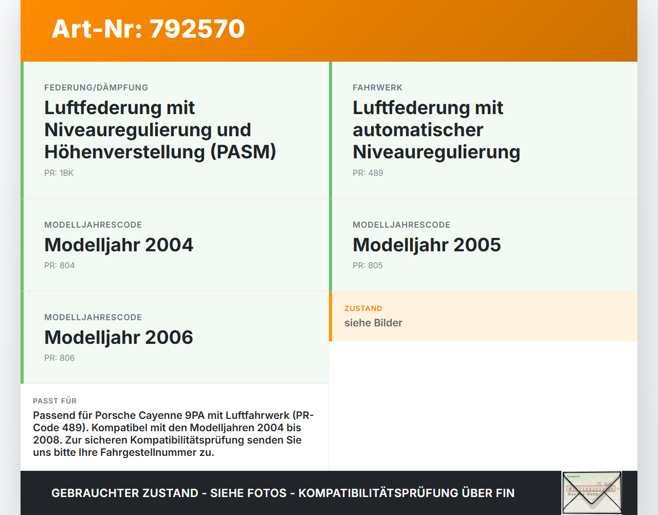 Porsche Cayenne 9PA 955 02-07 Ventilblock Luftfahrwerk Federung Porsche Cayenne 9PA 955 02-07 10.02.2005... Vorschau 3