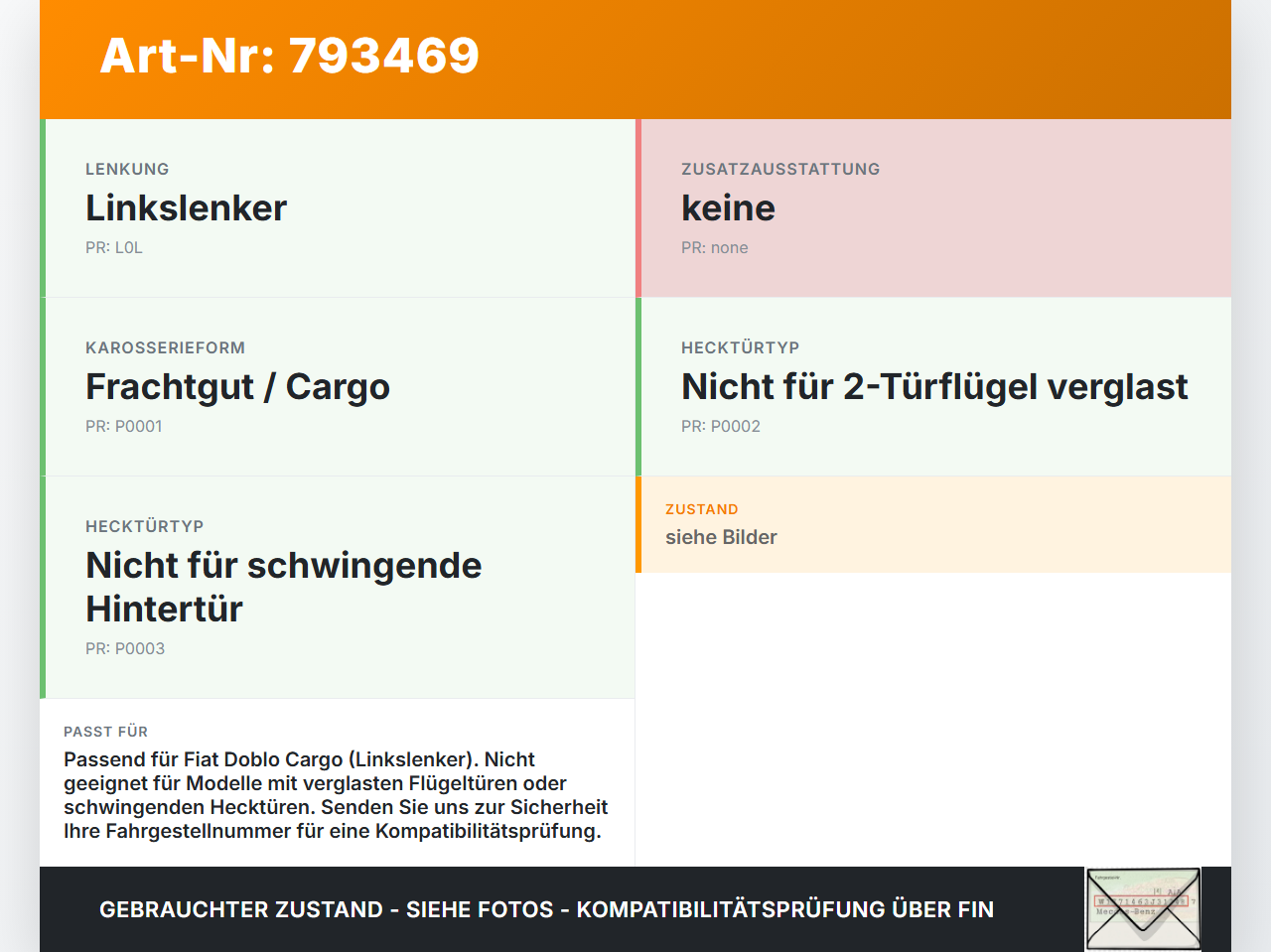 Fiat Doblo Cargo Maxi 263 15-22 Multijet 1,3D 70KW Waschwasserbehälter Wasserbehälter Wischwasserbehälter Fiat... Vorschau 3