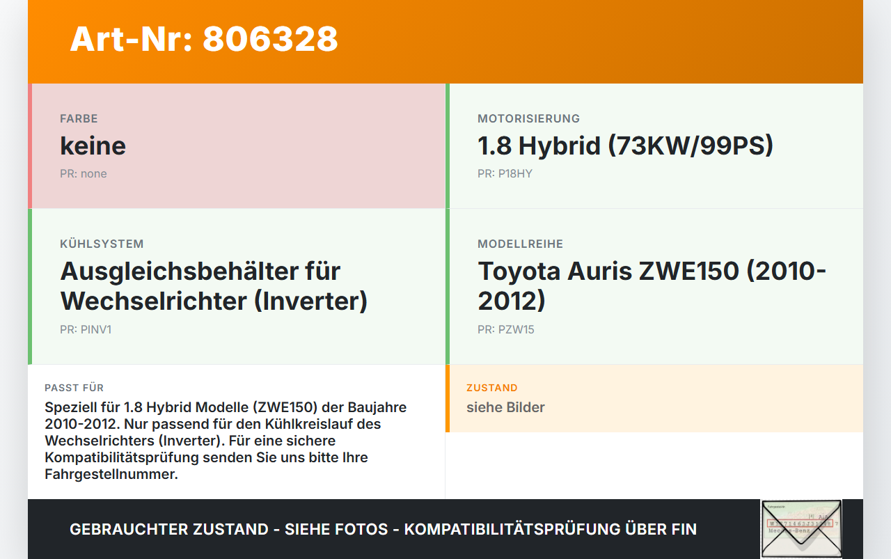 Toyota Auris ZW E150 10-12 Hyb 1,8 73KW Ausgleichsbehälter für Kühlmittel Toyota Auris ZW E150 10-12 14.04.2011... Vorschau 3