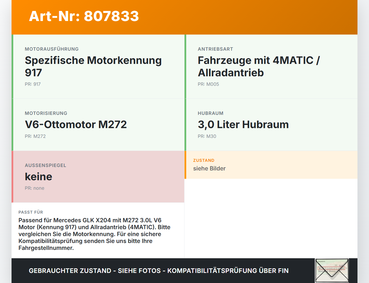 Mercedes X204 GLK 09-15 3,0 170KW Kühlwasserschlauch Wasserschlauch Mercedes X204 GLK 09-15 21.02.2009 A2045010382... Vorschau 3
