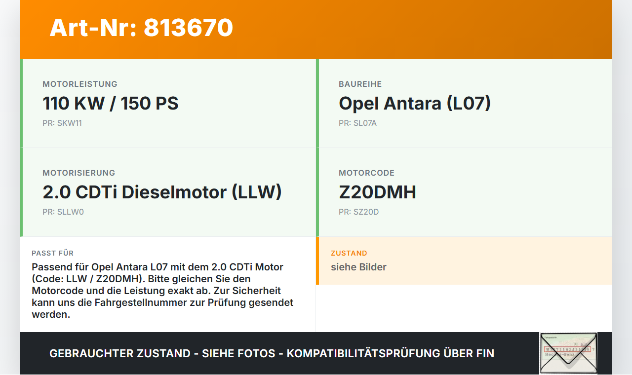 Opel Antara L07 07-11 CDTi 2,0 110KW LLW Z20DMH Ansaugbrücke Ansaugkrümmer Opel Antara L07 07-11 09.02.2007... Vorschau 3