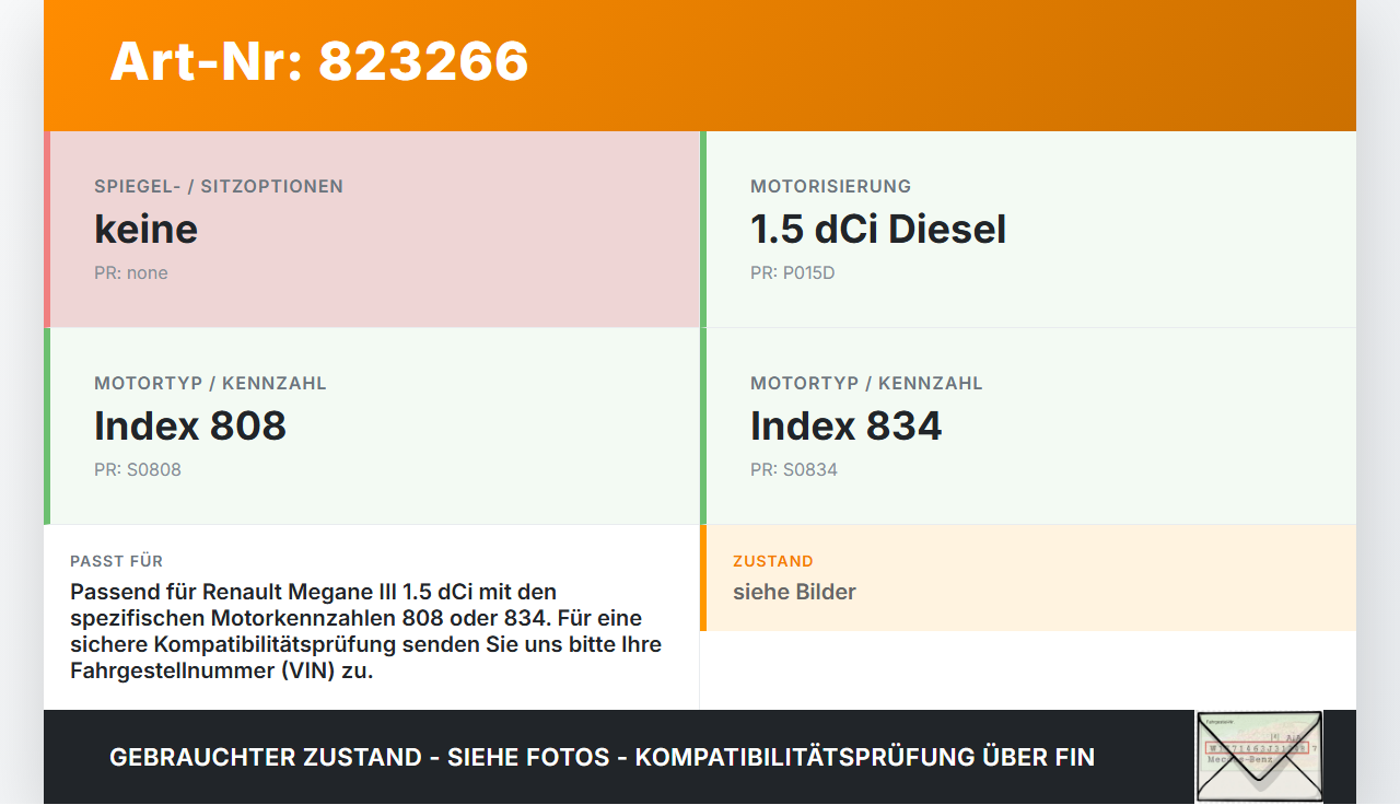 Renault Megane III BZ0 10-12 dCi 1,5 66KW Hochdruck Leitung Kraftstoffleitung Renault Megane III BZ0 10-12... Vorschau 3