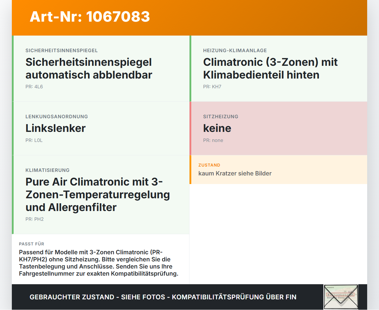 VW Touran II 5T 15-24 Bedienteil Bedienelement Heizung Klimabedienteil VW Touran II 5T 15-24 14.12.2015 3G0907049D... Vorschau 3