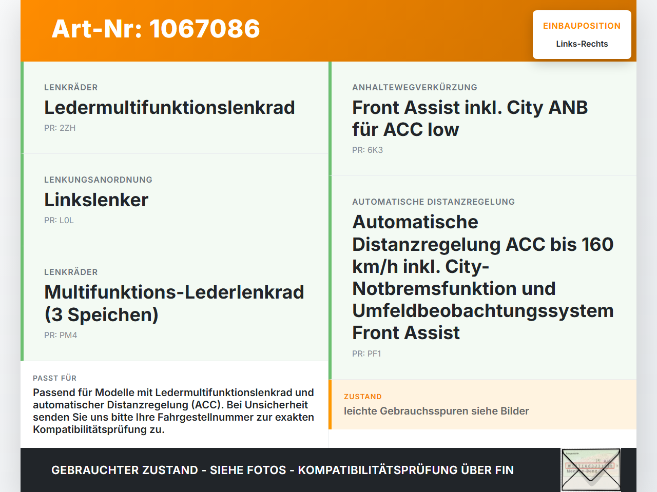 VW Touran II 5T 15-24 Lenkradschalter Multifunktionstasten Schalter für Lenkrad Links und Rechts VW Touran II 5T... Vorschau 3