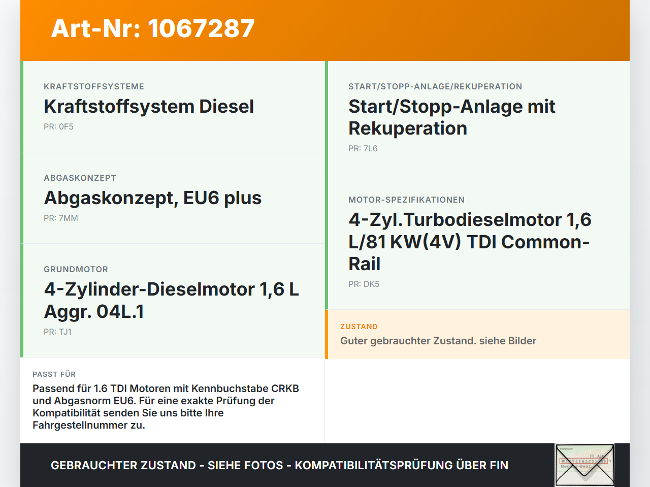 VW Touran II 5T 15-24 TDI 1,6 81KW CRKB Abgasrückführventil EGR AGR Ventil VW Touran II 5T 15-24 14.12.2015... Vorschau 3