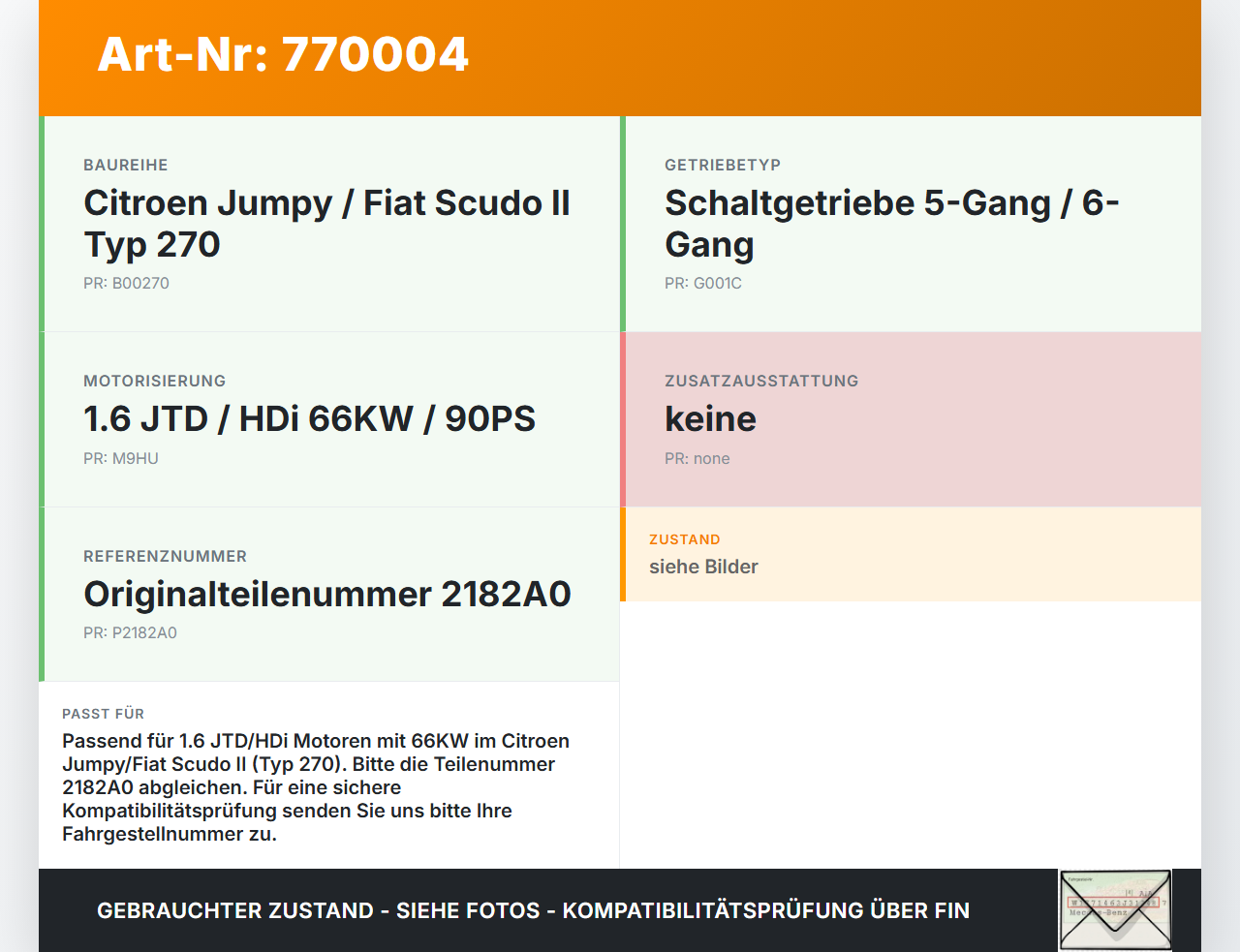 Citroen Jumpy Scudo II 270 07-16 JTD 1,6 66KW Kupplungszylinder Nehmer Nehmerzylinder Citroen Jumpy Scudo II 270... Vorschau 3