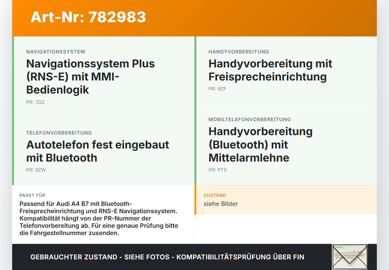 Audi A4 B7 04-07 Steuergerät ECU Modul Bluetooth Interface für Handy Audi A4 B7 04-07 21.02.2005 8P0862335QX... Vorschau 3