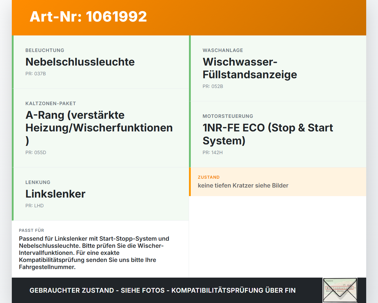 Toyota Urban Cruiser P1 09-14 Lenkstockschalter Wischerschalter Wischer Toyota Urban Cruiser P1 09-14 21.07.2009... Vorschau 3