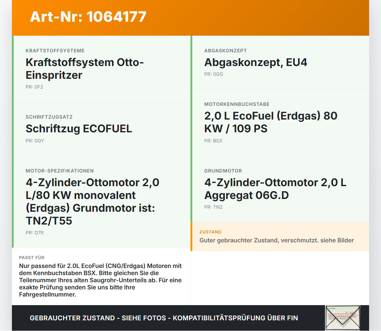 VW Touran 1T 06-10 CNG 2,0 80KW BSX Ansaugbrücke Ansaugkrümmer Saugrohr-Unterteil VW Touran 1T 06-10 06.08.2007... Vorschau 3