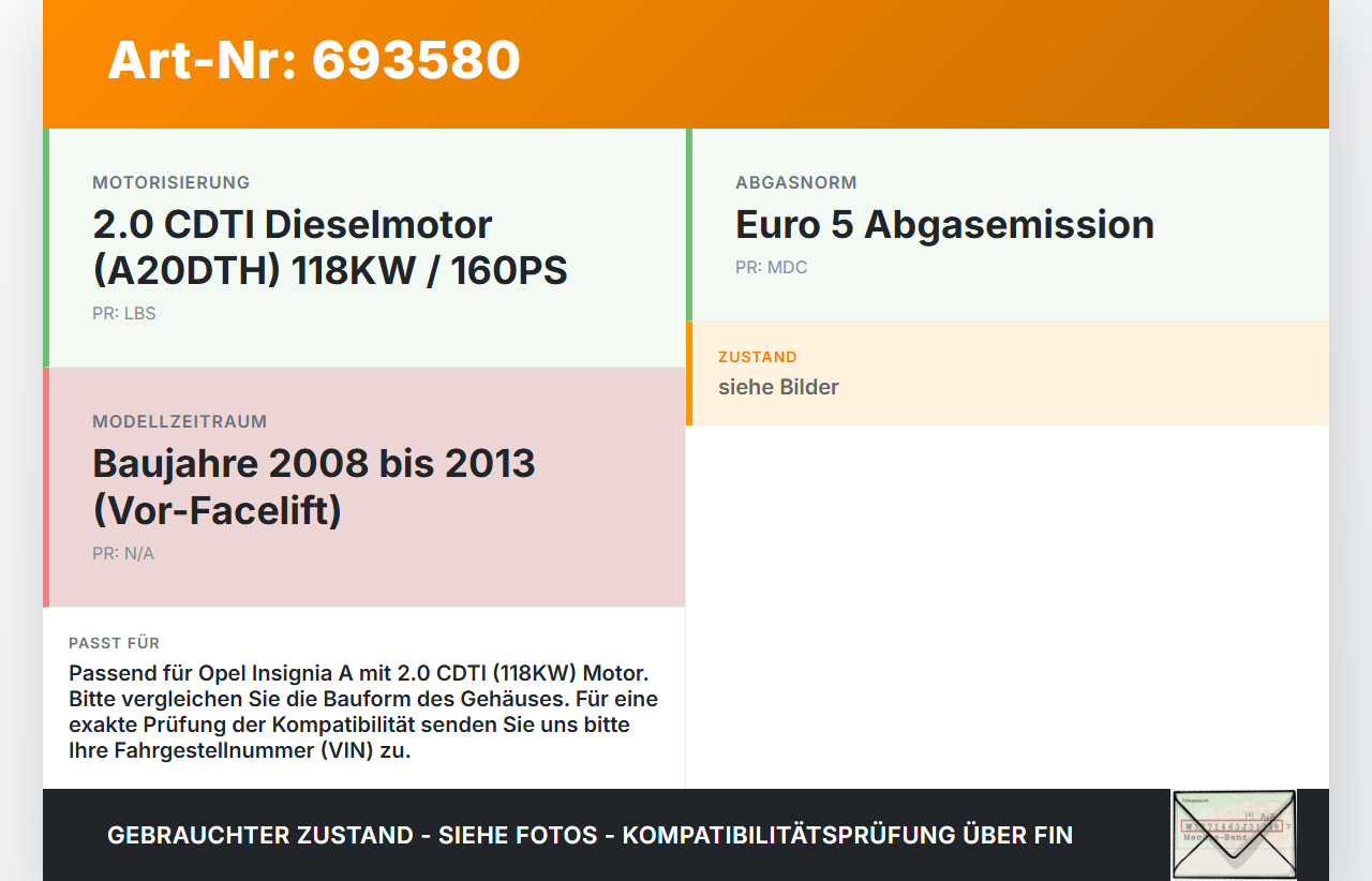 Opel Insignia A 08-13 2,0 118KW A20DTH LBS Ölfiltergehäuse Ölfilter Gehause Halter Opel Insignia A 08-13 28.07.2009... Vorschau 3