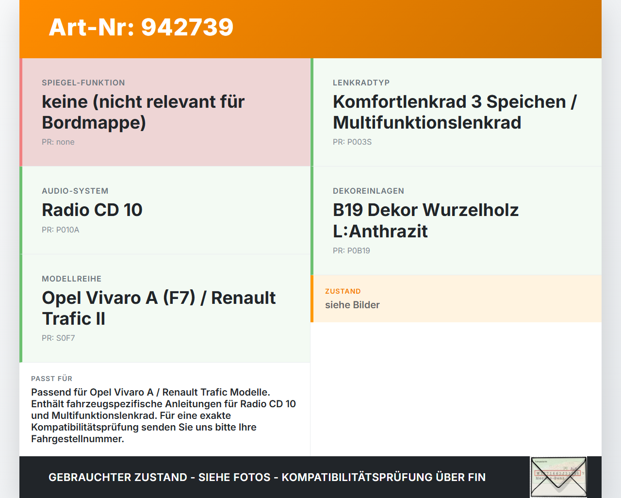 Opel Vivaro A F7 Trafic II 06-14 Serviceheft Betriebsanleitung Anleitung Bordmappe Opel Vivaro A F7 Trafic II 06-14... Vorschau 3