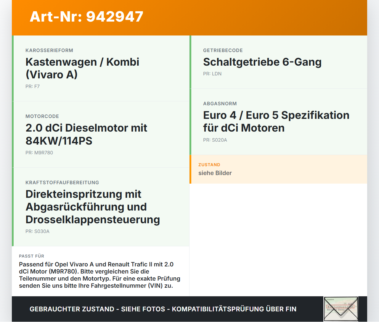 Opel Vivaro A F7 Trafic II 06-14 dCi 115 2,0 84KW LDN M9R780 Drosselklappe Opel Vivaro A F7 Trafic II 06-14... Vorschau 3