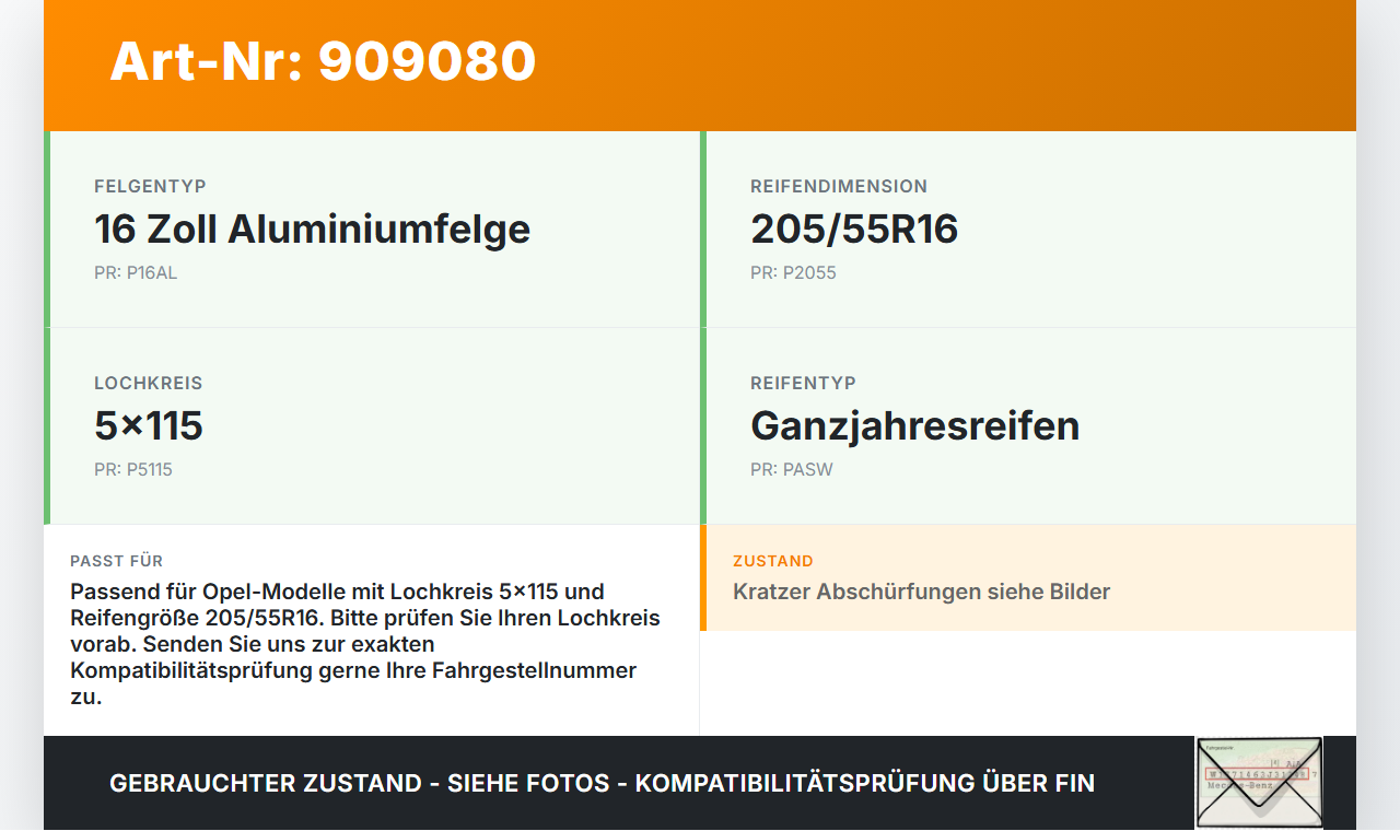 Opel Astra H 04-10 4 x Kompletträder Aluminiumfelge Ganzjahresreifen 205/55R16 5X115 Opel Astra H 04-10 30.12.2009... Vorschau 3