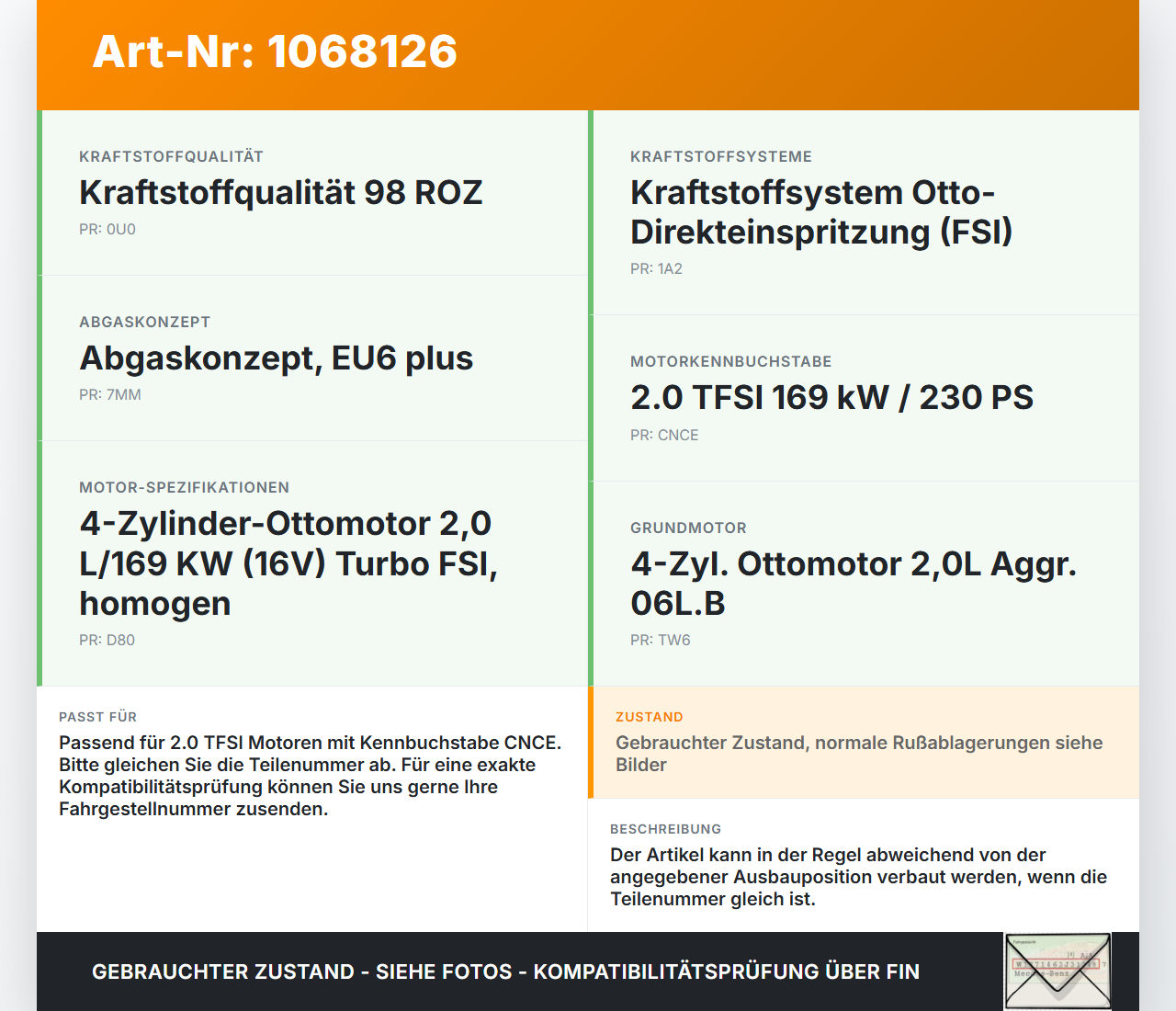 Audi Q5 8R 12-16 TFSI 2,0 169KW Injektor Einspritzdüse Einspritzventil Benzin Pos.1 Audi Q5 8R 12-16 04.10.2016... Vorschau 3