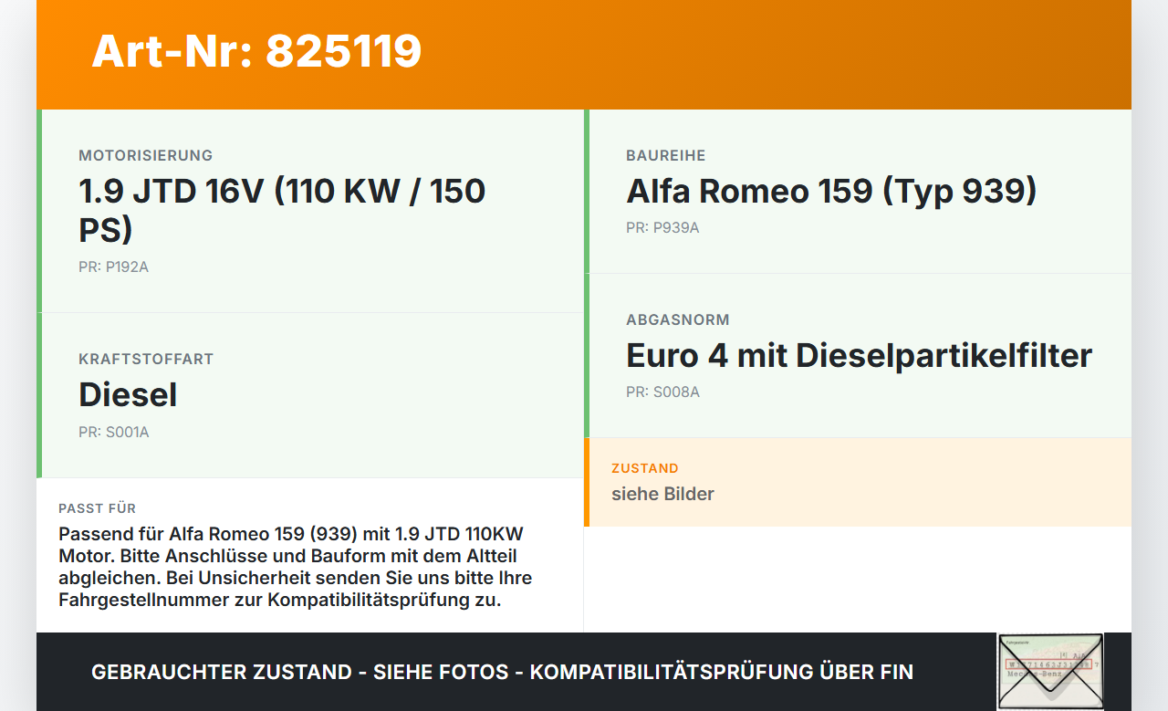 Alfa Romeo 159 939 06-11 JTD 1,9 110KW 939A2000 Abgasrückführventil EGR AGR Ventil Alfa Romeo 159 939 06-11... Vorschau 3