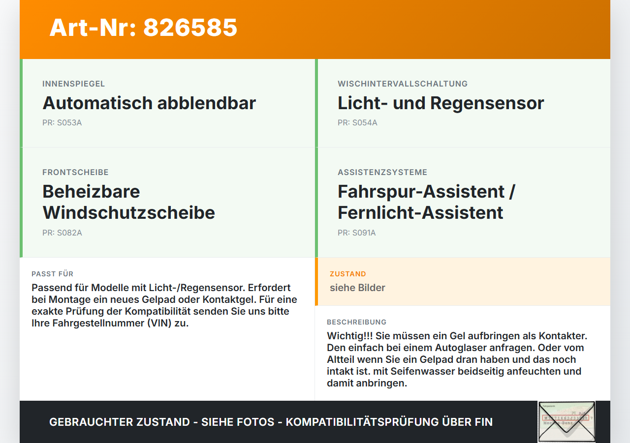 Ford Tourneo Connect 18-22 Regensensor Ford Tourneo Connect 18-22 26.09.2019 gebraucht Vorschau 3