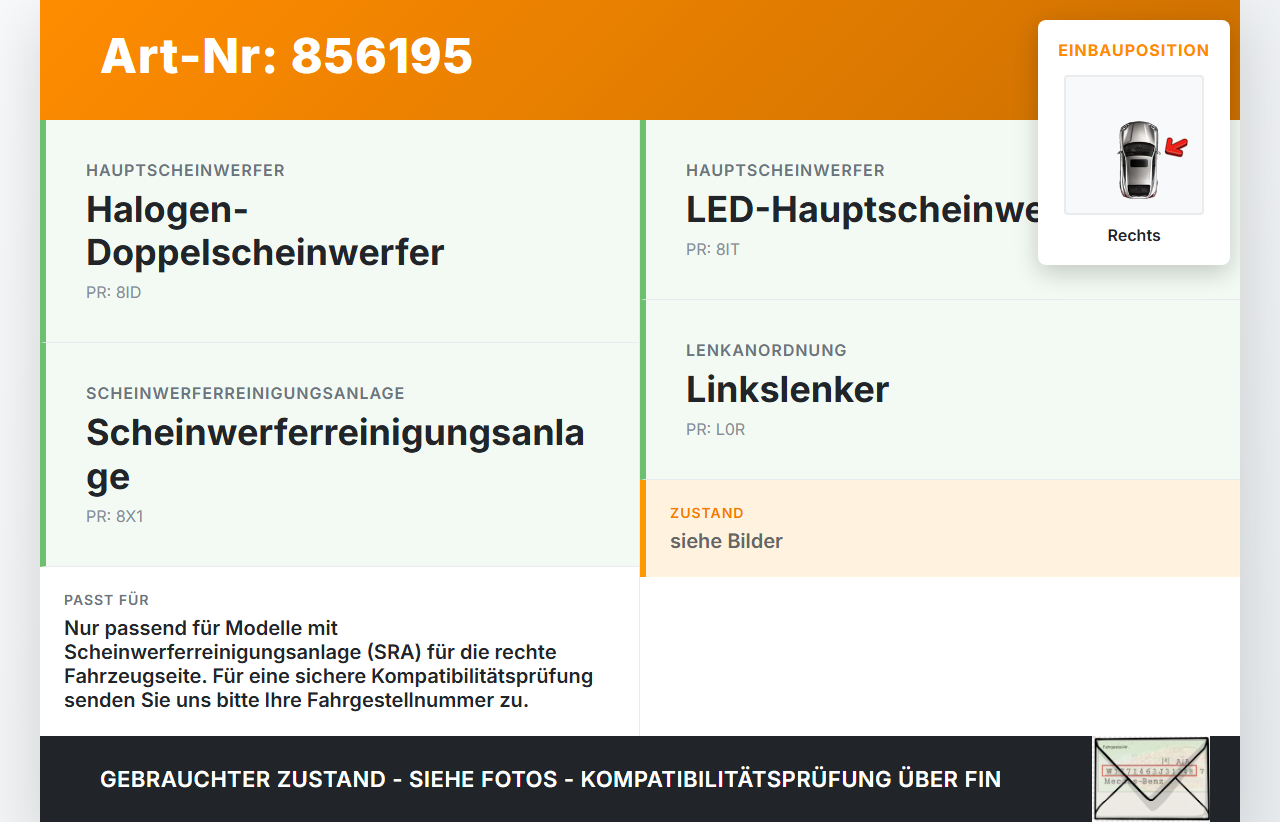 Seat Leon III 5F 12-16 Waschdüse Hubzylinder SRA für Scheinwerfer Rechts Seat Leon III 5F 12-16 12.06.2014 gebraucht Vorschau 3