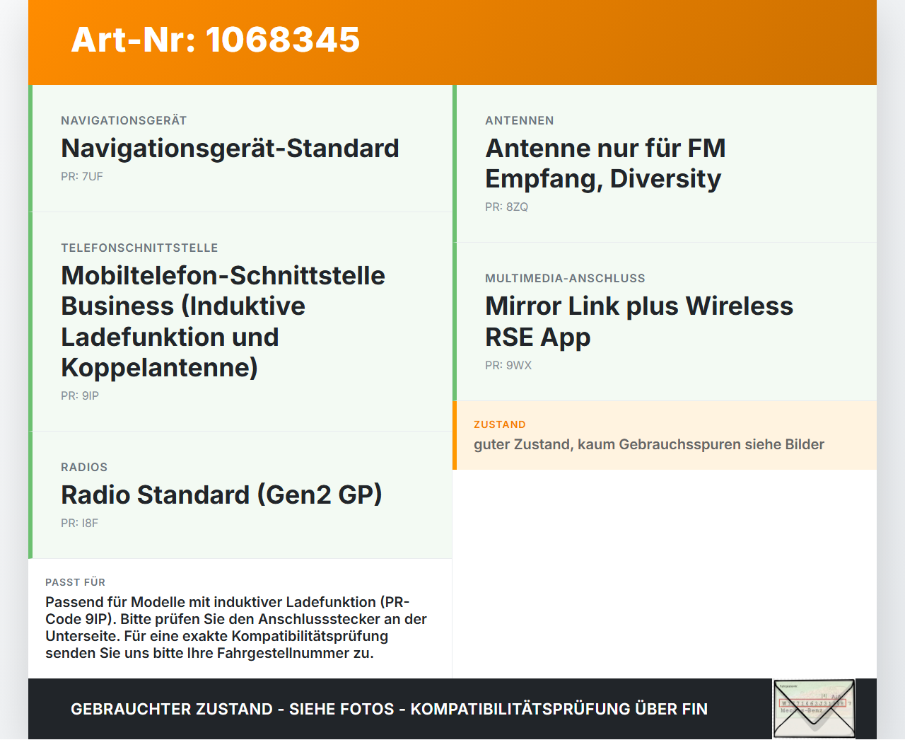 VW Golf VII 7 5G 17-20 Antennenverstärker Induktive Ladeplatte Ladestation VW Golf VII 7 5G 17-20 22.11.2019... Vorschau 3