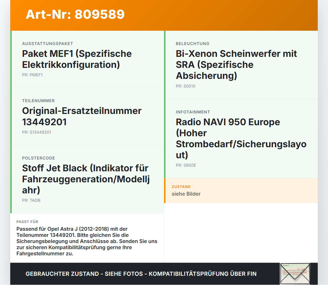 Opel Astra J 12-18 Batteriestützpunkt Plus Sicherungs- Relais Opel Astra J 12-18 05.05.2015 13449201 365927271... Vorschau 3