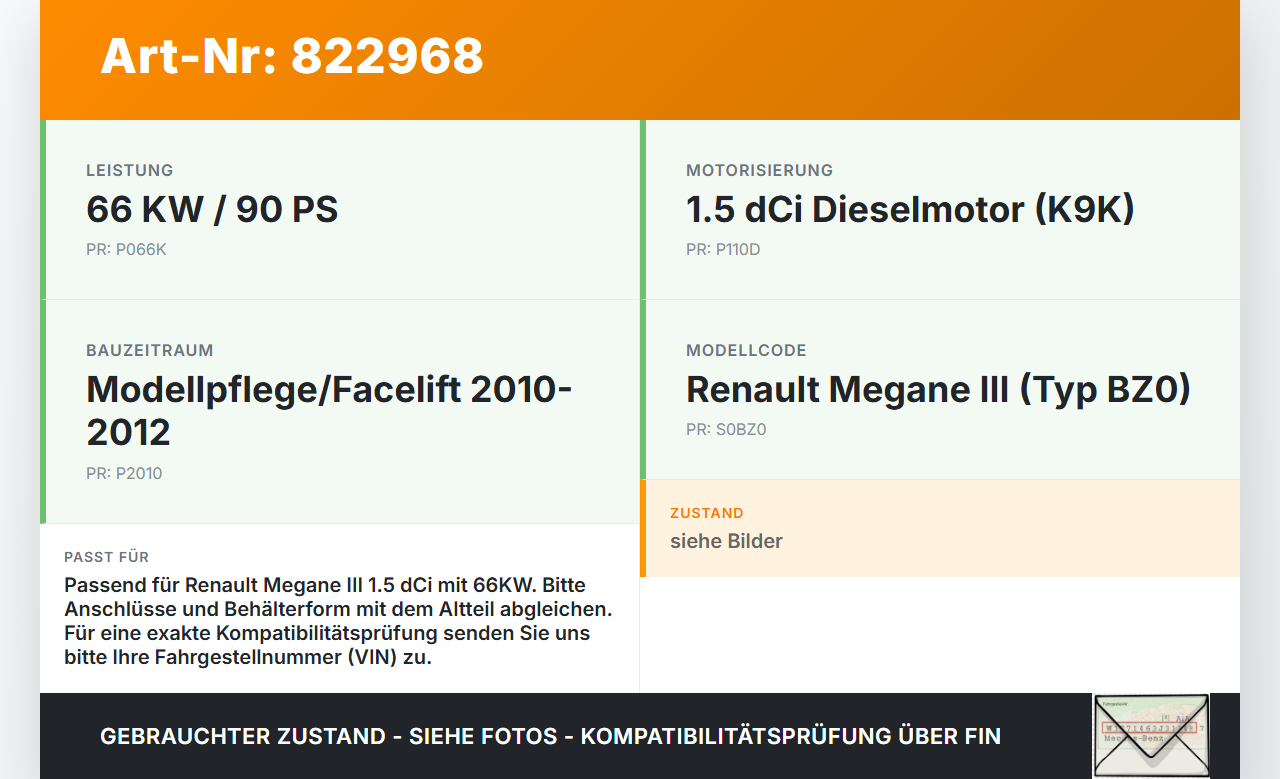Renault Megane III BZ0 10-12 dCi 1,5 66KW Ausgleichsbehälter für Kühlmittel Renault Megane III BZ0 10-12 28.09.2011... Vorschau 3