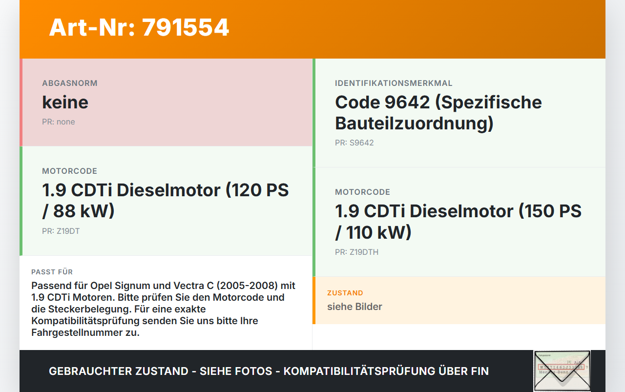 Opel Signum Vectra C 05-08 CDTi 1,9 110KW Z19DTH Abgasrückführventil EGR AGR Ventil Opel Signum Vectra C 05-08... Vorschau 3