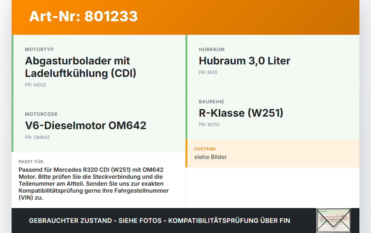 Mercedes R320 W251 06-10 CDI 3,0 165KW Ölstandsgeber Öl Level Sensor Druckschalter Mercedes R320 W251 06-10... Vorschau 3