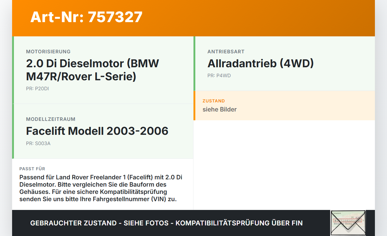 Land Rover Freelander 03-06 2,0 Di 82KW M47 269SF Ölfiltergehäuse Gehäuse Halter für Ölfilter Land Rover Freelander... Vorschau 3
