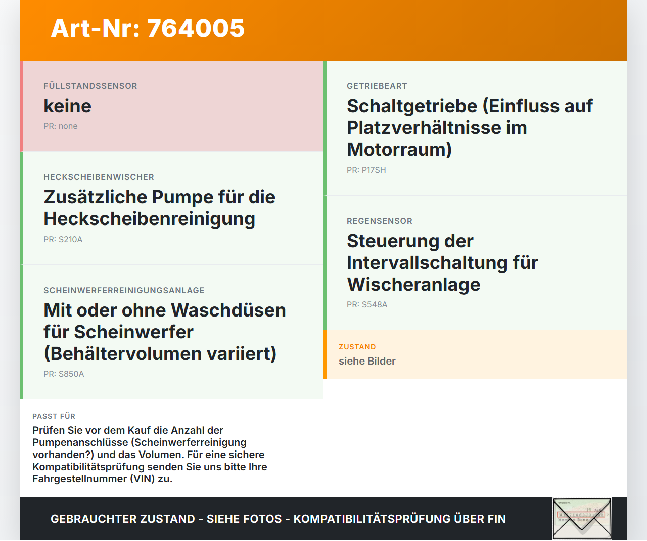 Mitsubishi Lancer VII CS 03-08 2,0 99KW Waschwasserbehälter Wasserbehälter Wischwasserbehälter Mitsubishi Lancer... Vorschau 3