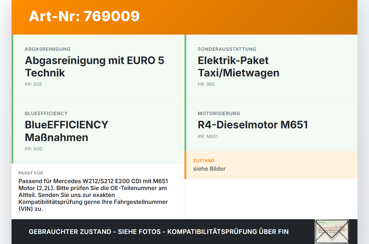 Mercedes W212 S212 E200 09-13 CDI  2,2 100KW 651925 Abgasrückführventil EGR AGR Ventil Mercedes W212 S212 E200... Vorschau 3