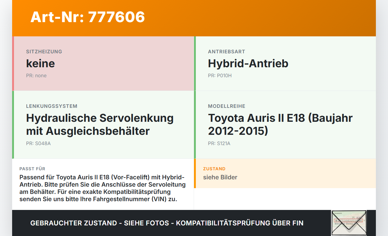 Toyota Auris II E18 12-15 Servo Behälter Servobehälter Servoleitung Toyota Auris II E18 12-15 31.07.2013 gebraucht Vorschau 3