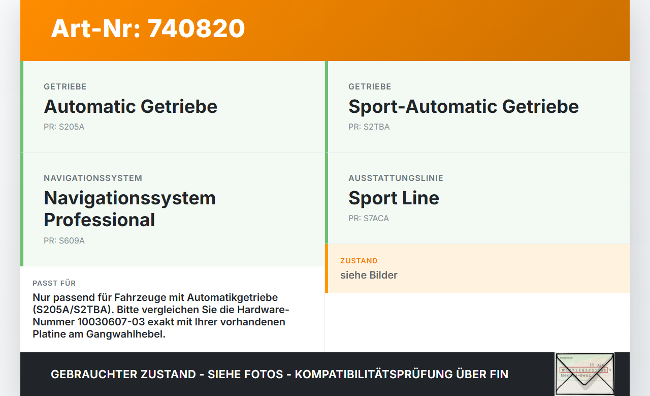 BMW F30 3er 320d 12-15 Steuergerät Platine AEV 5.8 für Gangwahlhebel BMW F30 3er 320d 12-15 10.02.2012 10030607-03... Vorschau 3