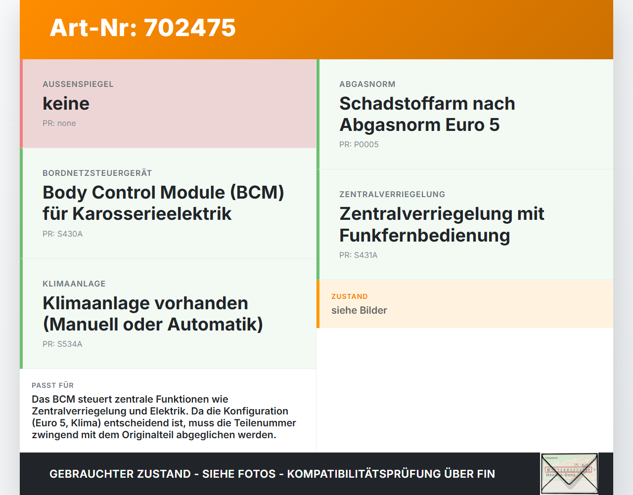 Hyundai I30 FD 10-12 Steuergerät ECU Modul BCM Body Control und Zentralverriegelung Hyundai I30 FD 10-12 30.09.2011... Vorschau 3