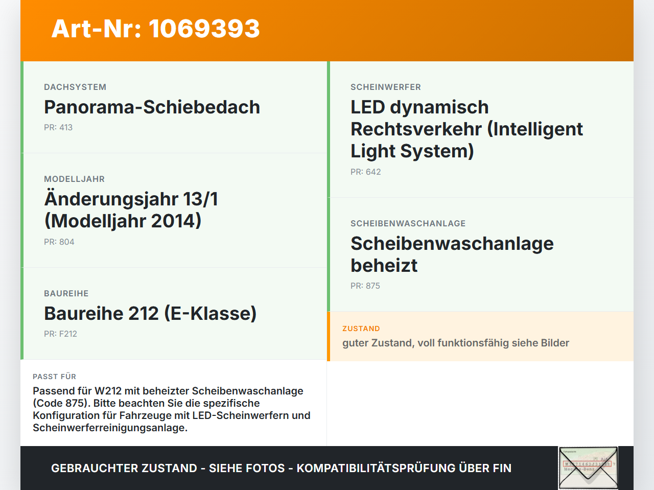 Mercedes E250 W212 13-16 2,0 155KW Waschwasserbehälter Wasserbehälter Mercedes E250 W212 13-16 17.09.2013... Vorschau 3