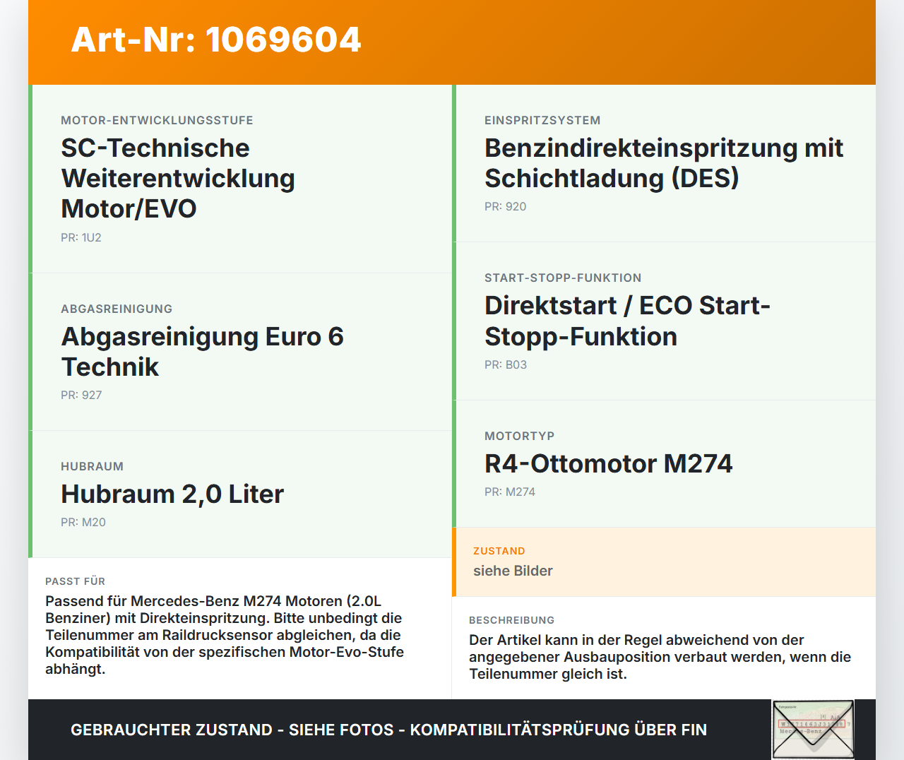 Mercedes E250 W212 13-16 Sensor Drucksensor Kraftstoffdruck Raildrucksensor Mercedes E250 W212 13-16 17.09.2013... Vorschau 3