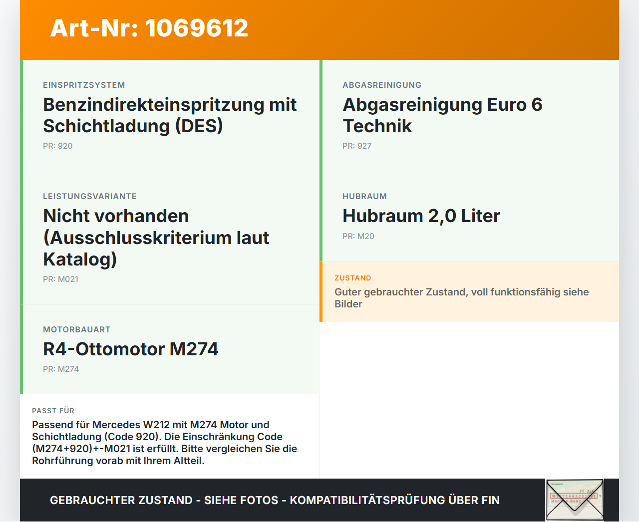 Mercedes E250 W212 13-16 2,0 155KW Abgasleitung AGR Rohr Leitung Mercedes E250 W212 13-16 17.09.2013 A2741401508... Vorschau 3