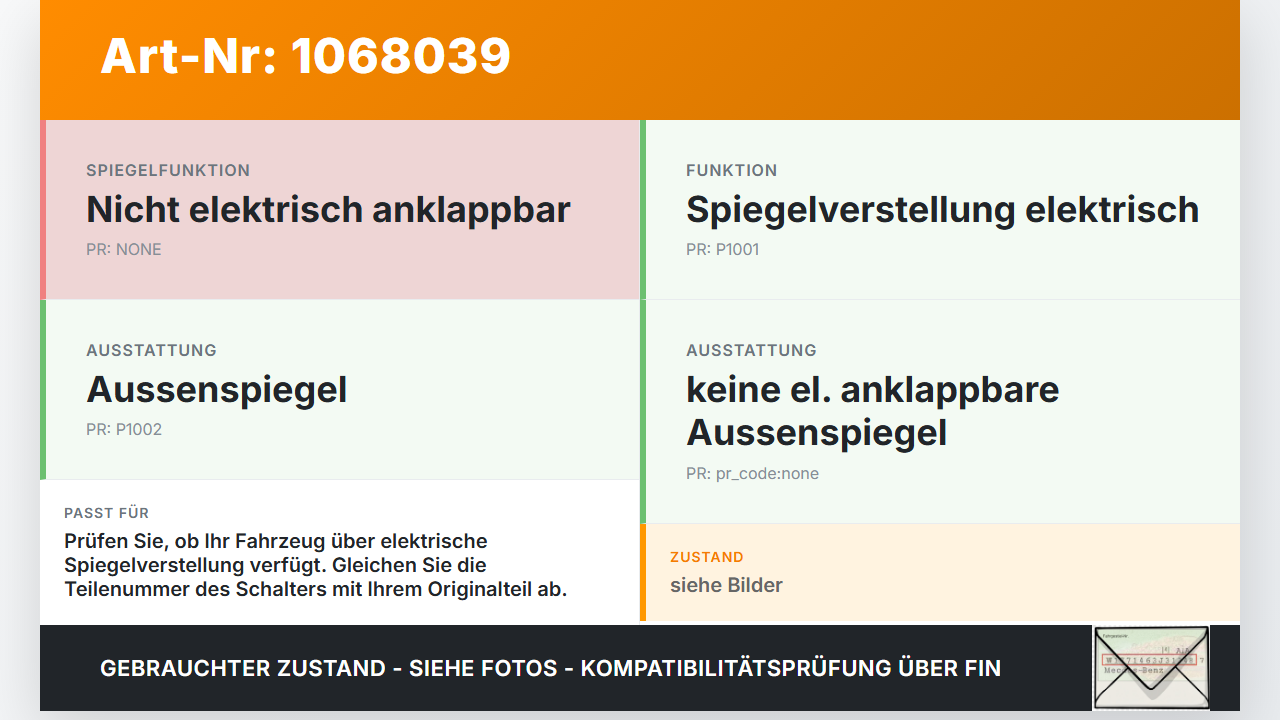 Hyundai I10 IA 13-16 Spiegelverstellung Aussenspiegel Schalter Hyundai I10 IA 13-16 30.12.2015 299128454 gebraucht Vorschau 3