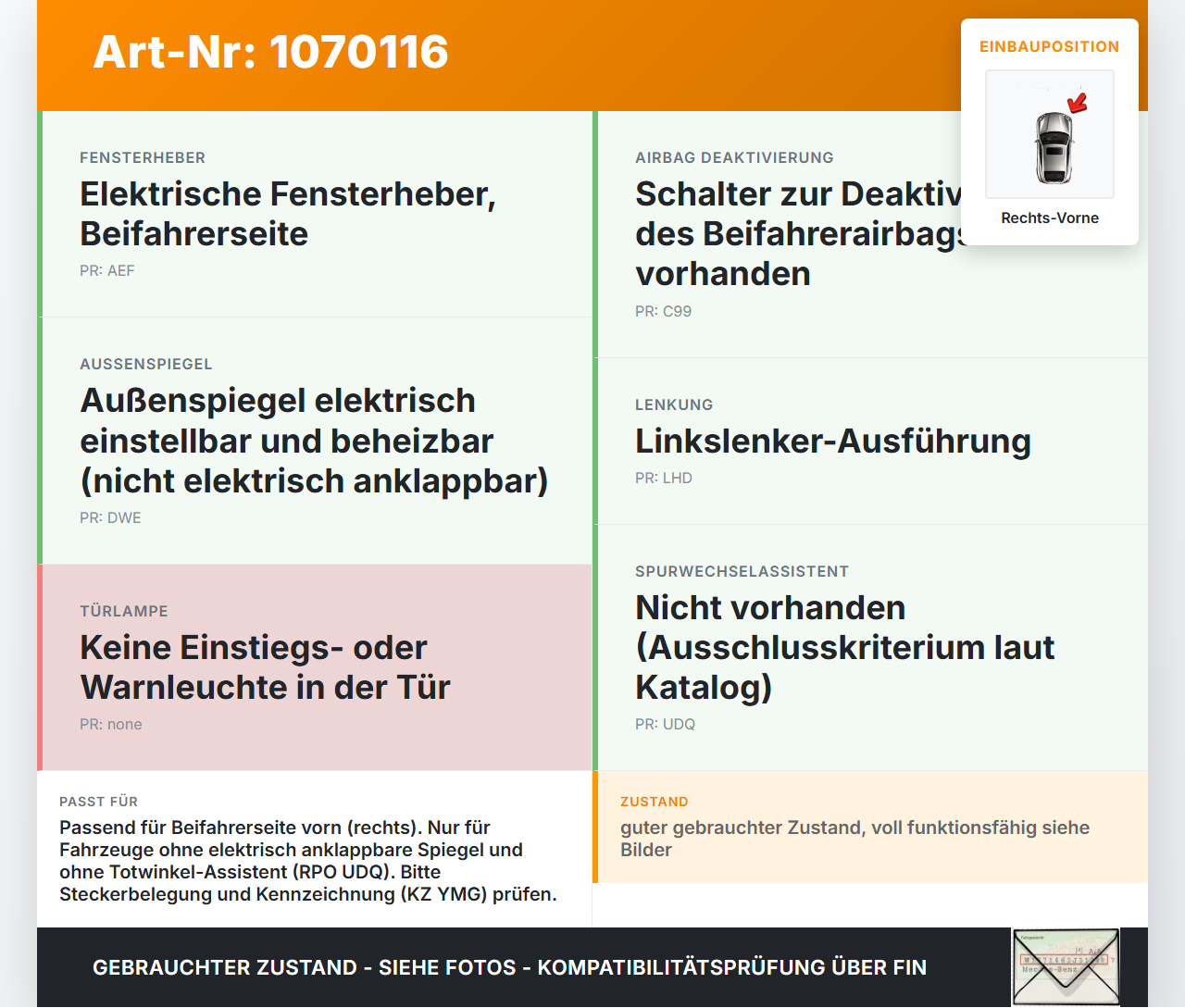 Opel Zafira Tourer P12 16-19 Mehrzweckfahrzeug Kabelbaum für Tür und Fensterheber Rechts Vorne Opel Zafira Tourer... Vorschau 3
