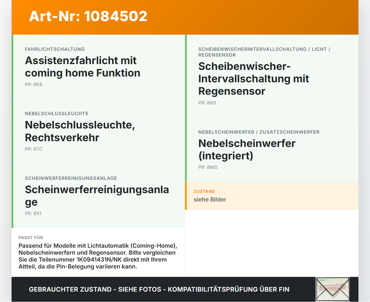 VW Golf 5 V Variant 1K5 03-09 Lichtschalter Hauptlichtschalter Drehschalter Scheinwerfer VW Golf 5 V Variant 1K5... Vorschau 3