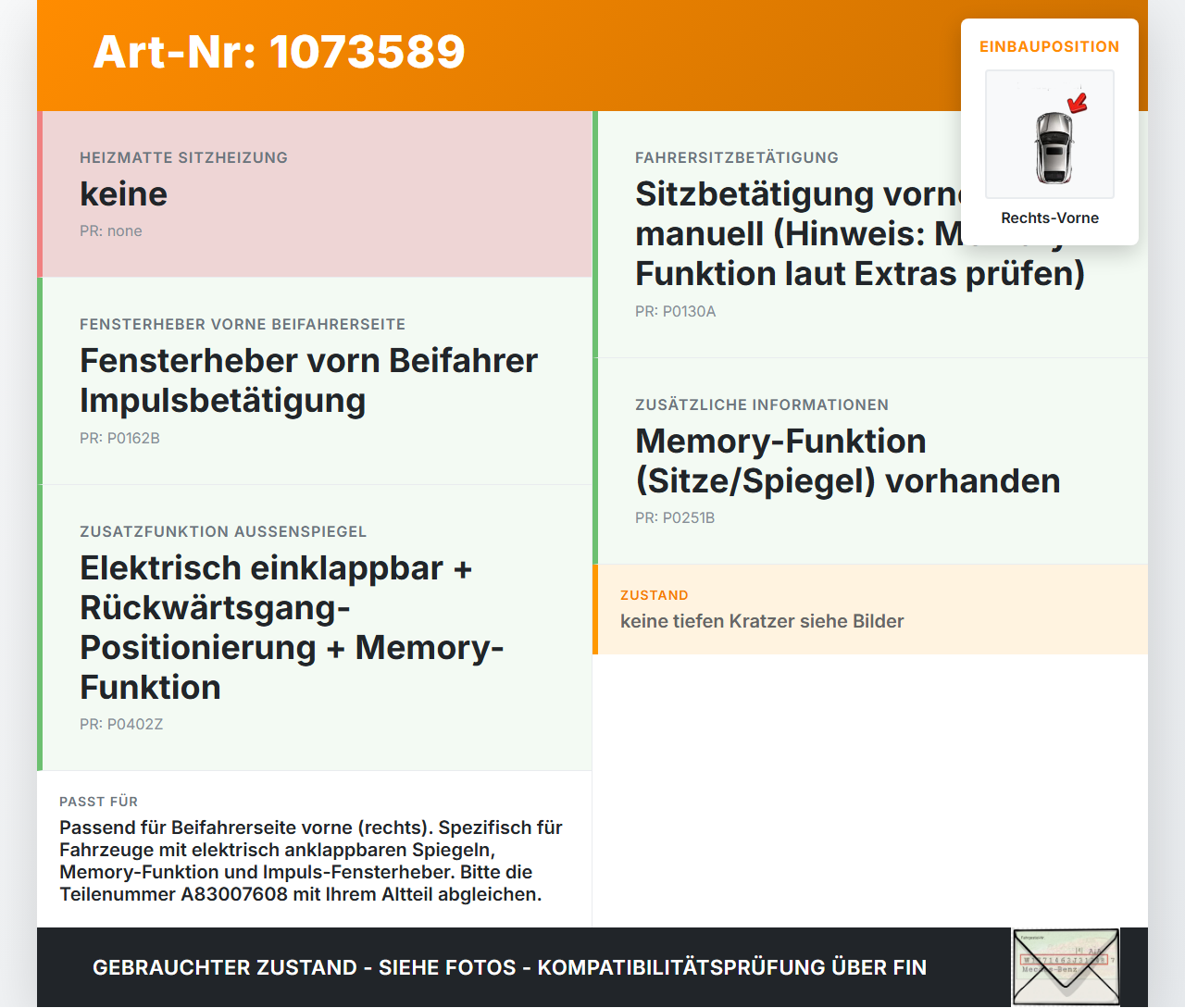 Citroen C4 Grand Picasso 06-10 Bedienteil Bedienelement Heizung Klimabedienteil Rechts Vorne Citroen C4 Grand... Vorschau 3