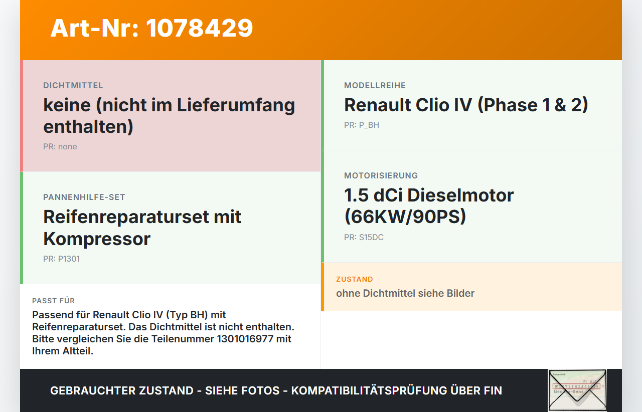 Renault Clio IV BH 12-16 dCi 1,5 66KW Pannenkompressor Reifendruckkompressor Renault Clio IV BH 12-16 23.12.2013... Vorschau 3