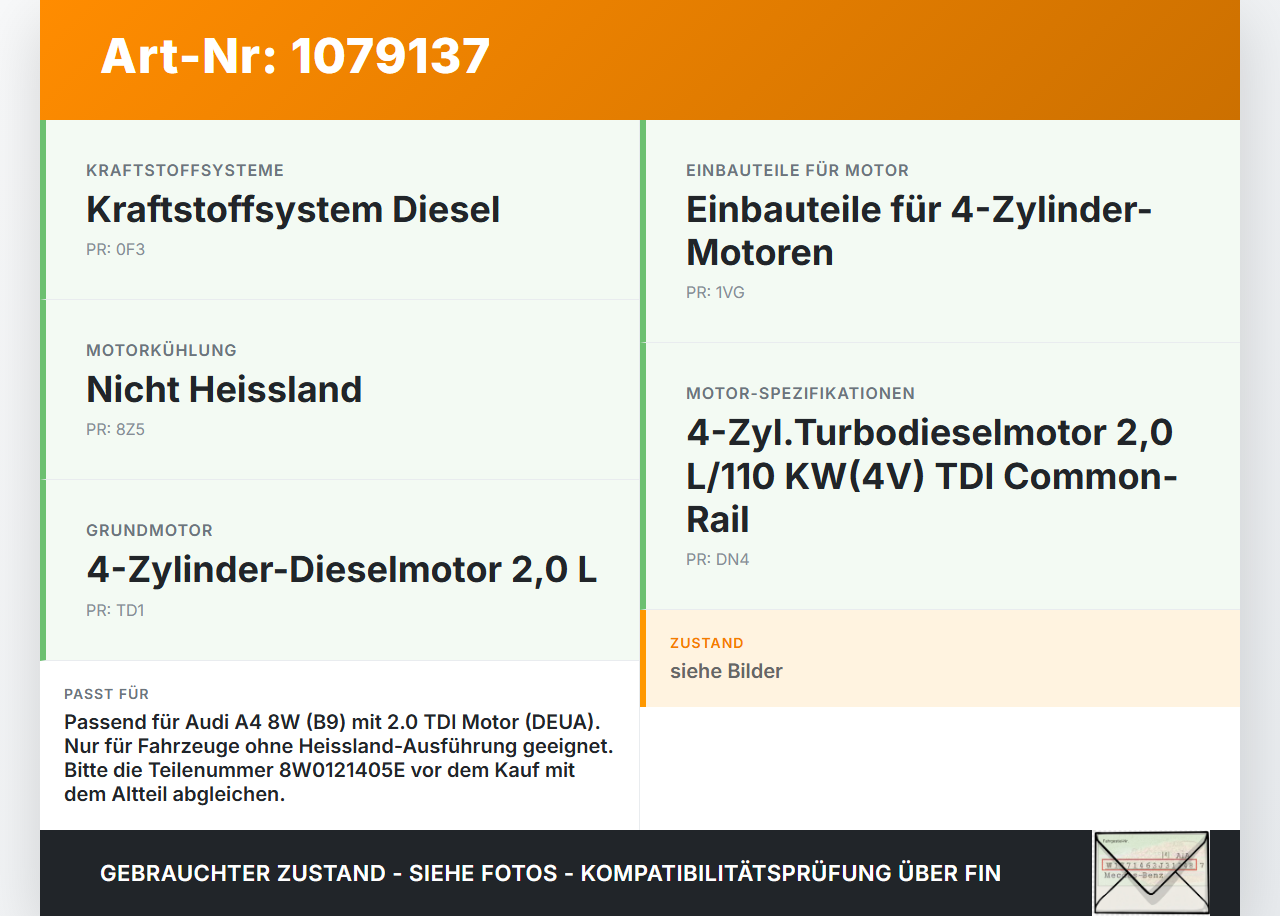 Audi A4 8W 15-19 TDI 2,0 110KW Ausgleichsbehälter für Kühlmittel Audi A4 8W 15-19 27.06.2016 8W0121405E gebraucht Vorschau 3