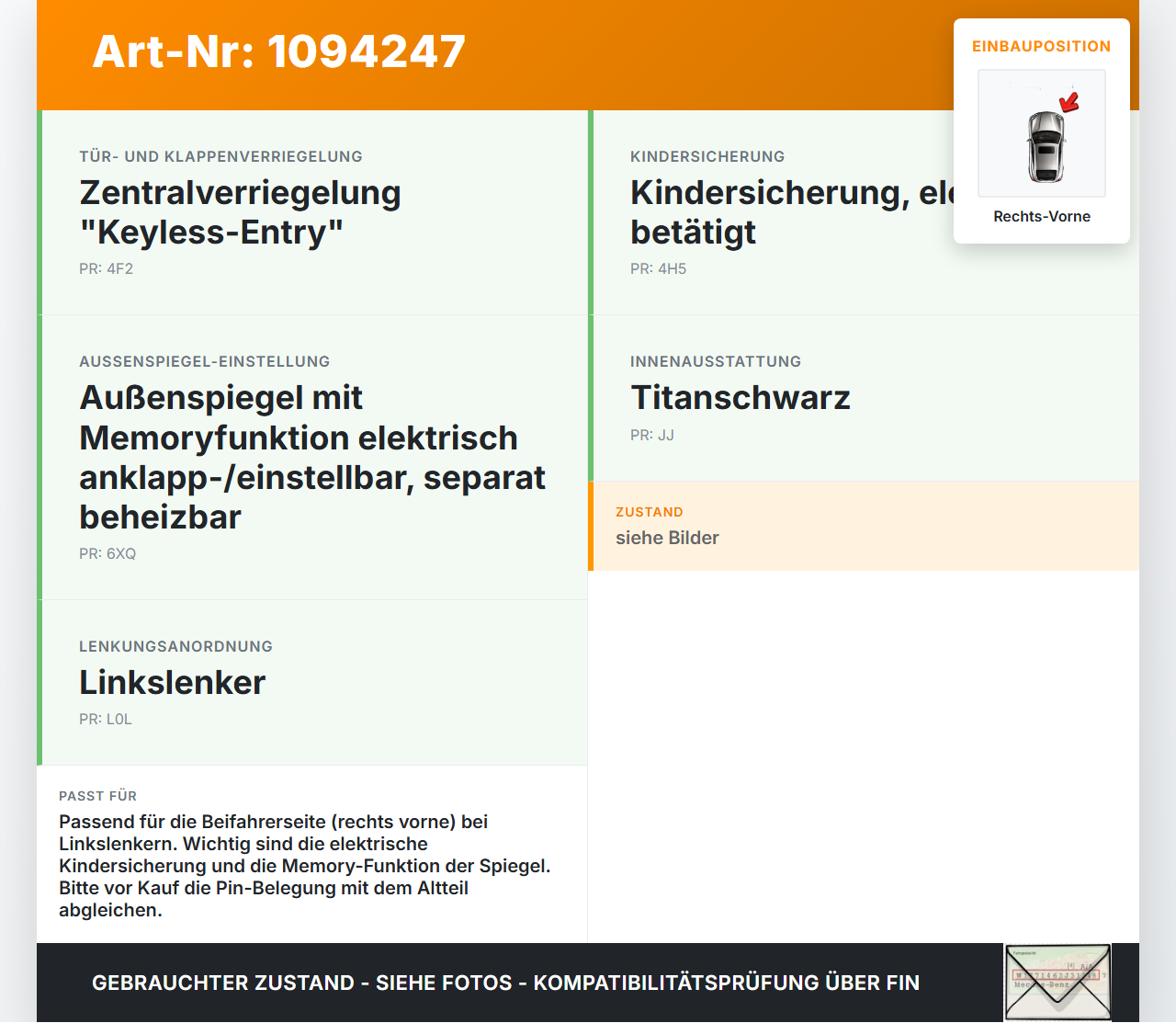 VW Sharan 7N II 10-15 Fensterheberschalter Schalter Fensterheber Rechts Vorne VW Sharan 7N II 10-15 09.05.2012... Vorschau 3