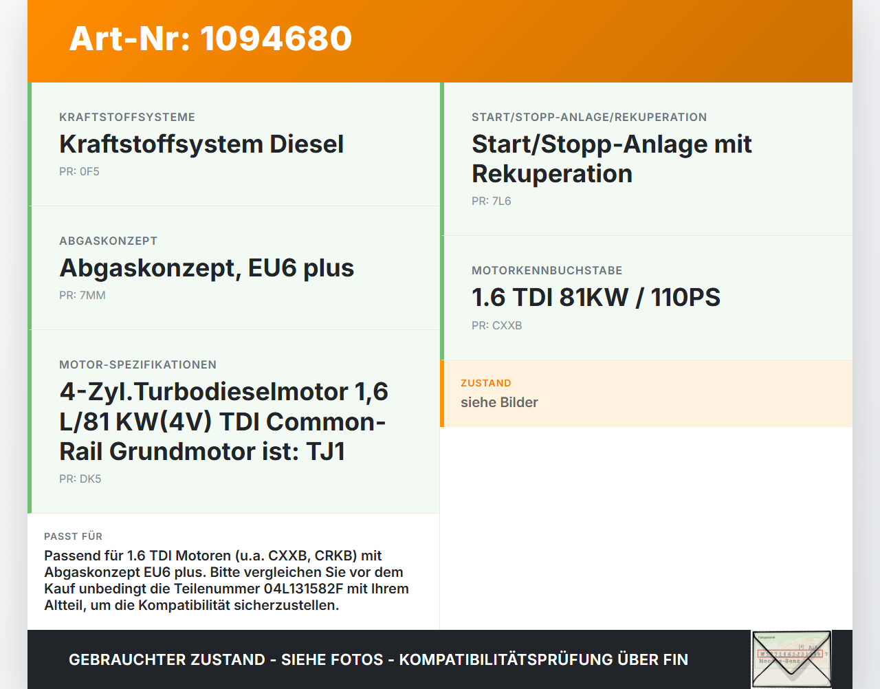 VW Golf VII 7 5G 12-17 TDI 1,6 81KW Abgasleitung AGR Rohr Leitung Flexrohr VW Golf VII 7 5G 12-17 01.12.2016... Vorschau 3