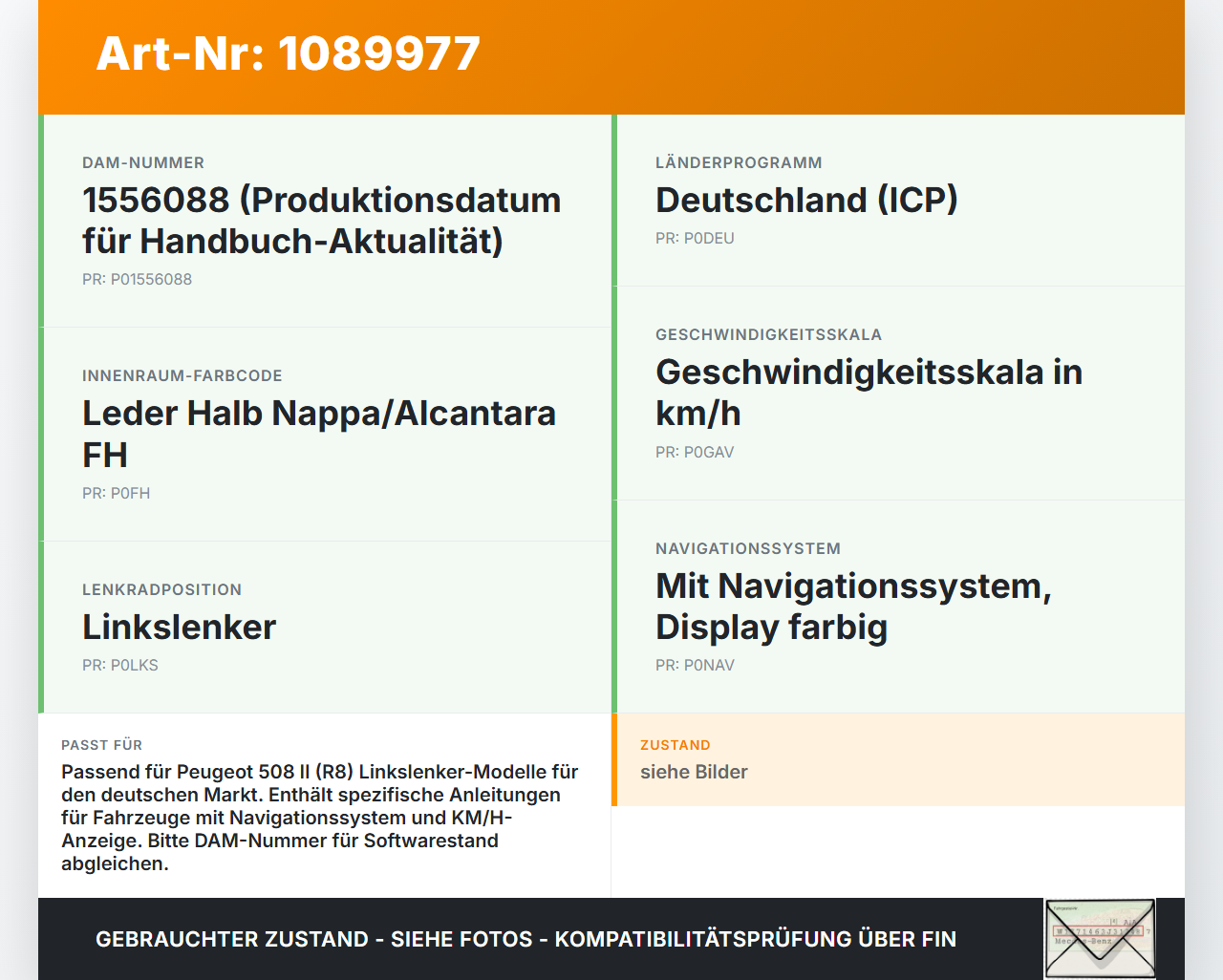 Peugeot 508 II 18-23 Serviceheft Betriebsanleitung Anleitung Bordmappe Peugeot 508 II 18-23 16.07.2019 gebraucht Vorschau 3