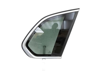 BMW X5 E70 07-10   Seitenscheibe Feste Scheibe Rechts Hinten Orig. getönt Chrom 7129730 51357129730